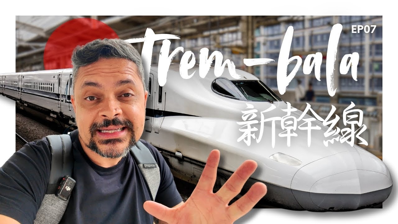 🇯🇵 [VIAGEM] Como é Viajar de Trem-Bala no Japão e Onde Ficar em Kyoto | Primeiras Impressões | #6