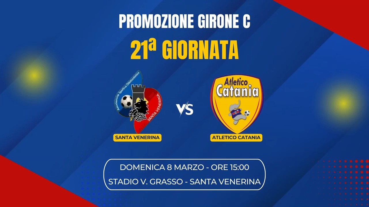 Santa Venerina - Atletico Catania 6-2 [Promozione C 2025/26 - 21ª giornata]