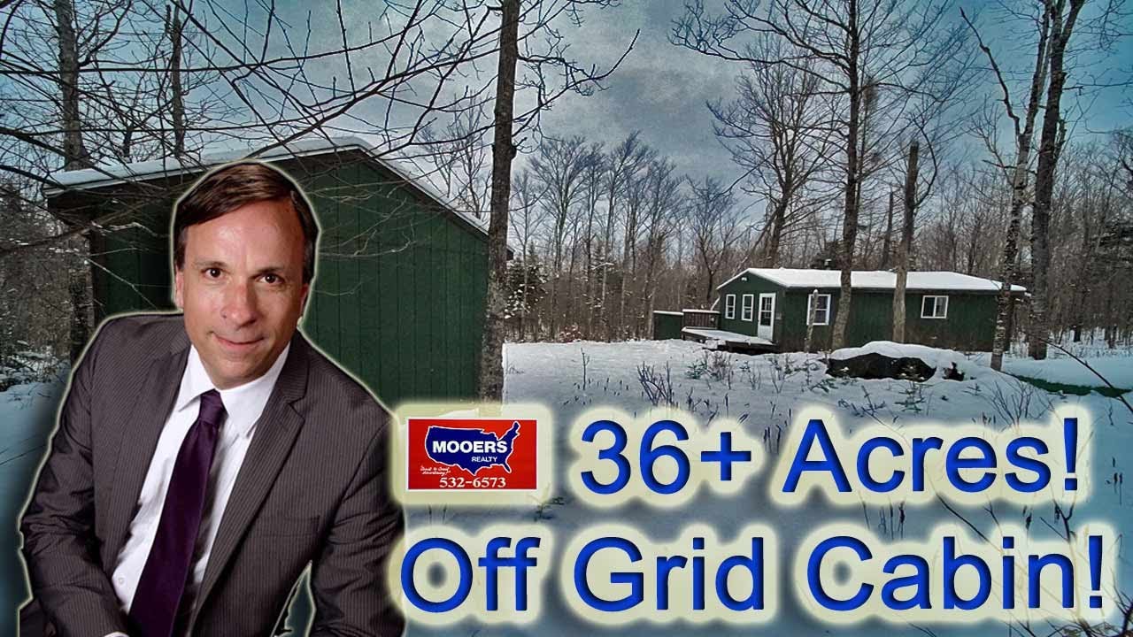 Off Grid Land In Maine With A Cabin 36.4 Acres $30's