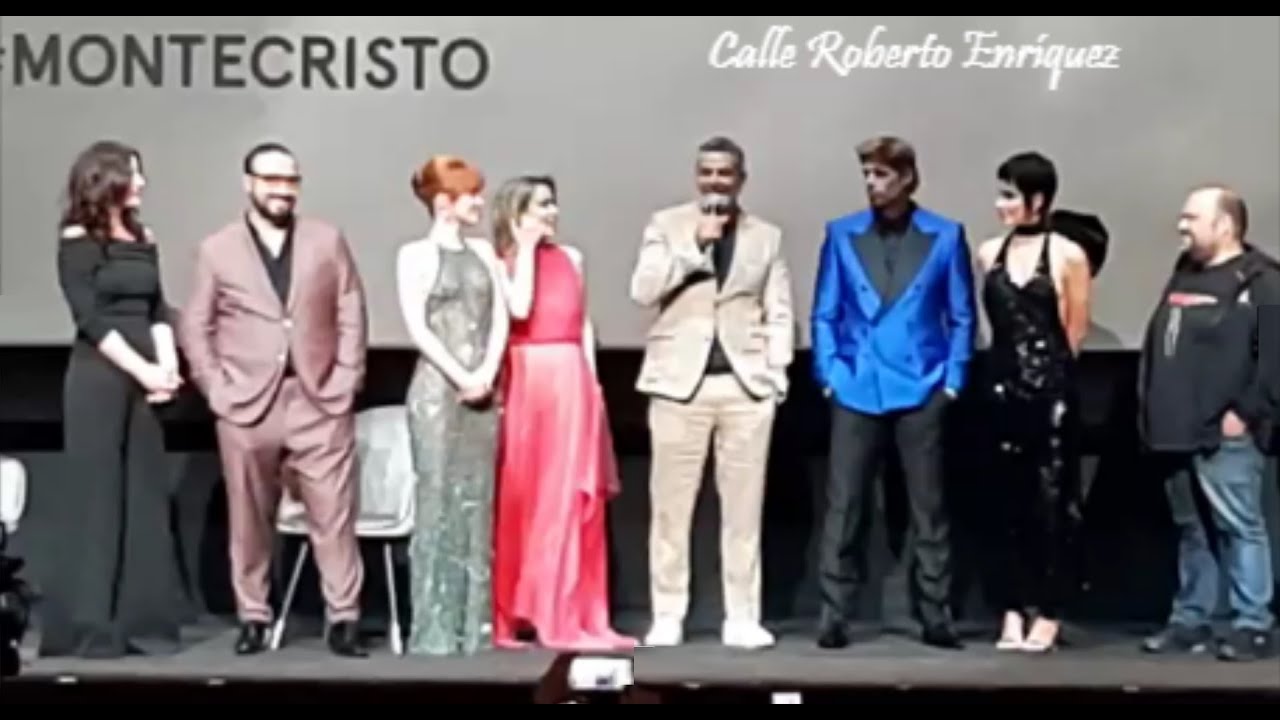 Roberto Enríquez en la premiere de Montecristo en Madrid (18 abril 2023)