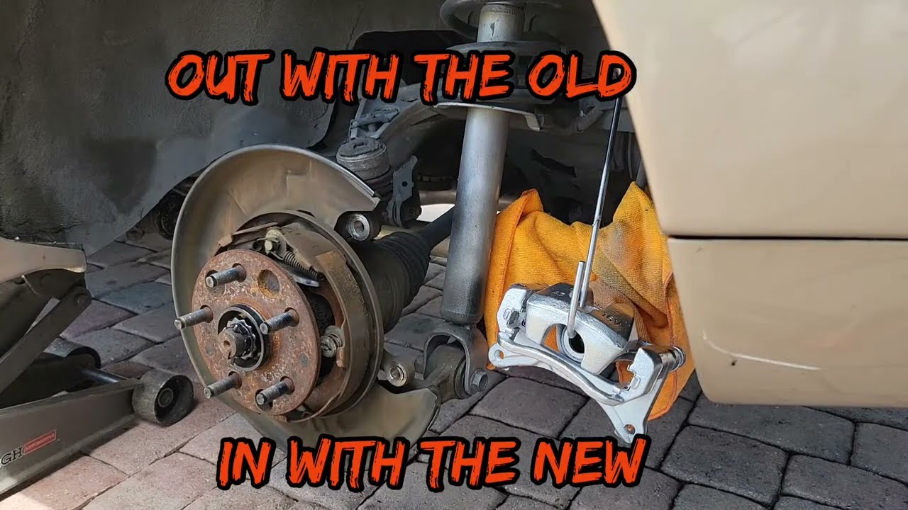 LEXUS SC300 SC400 BRAKE REMOVAL.