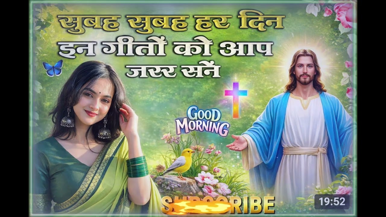 ✝️ सुबहा सुबहा हर दिन |  इन गीतों को जरूर सुने परमात्मा का आशीर्वाद बना रहेगा | Amen ❣️