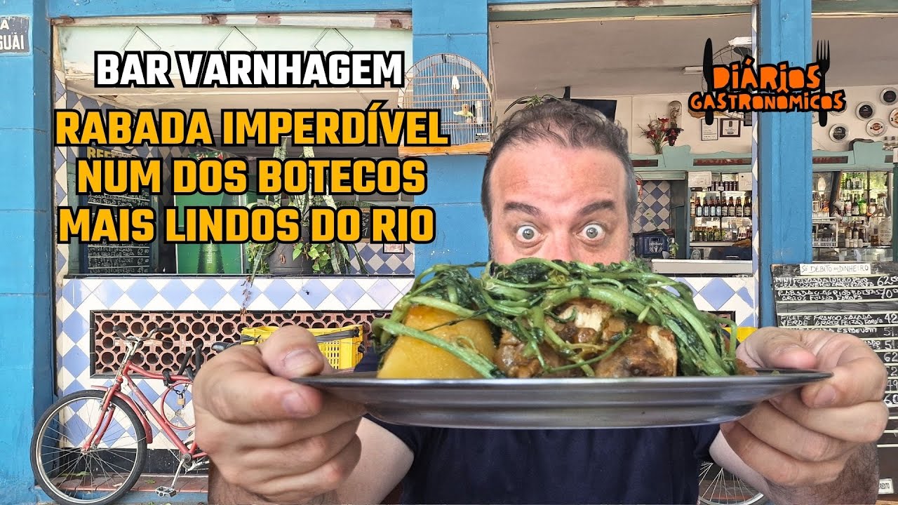 Bar Varnhagem: rabada raiz em um dos botecos mais lindos do Rio! | Diários Gastronômicos