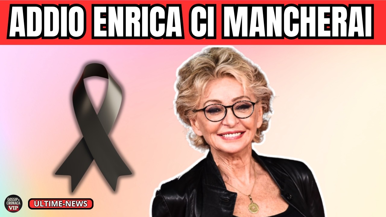 ENRICA BONACCORTI LA NOTIZIA CHE HA SCONVOLTO LA TV ITALIANA: L’ADDIO CHE NESSUNO VOLEVA SENTIRE