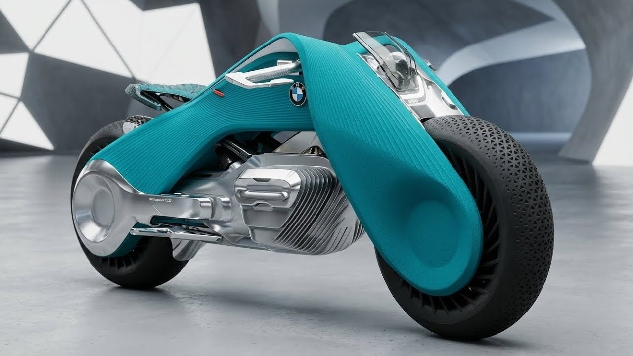 Концепт-кар BMW Vision Next 100 | Самобалансирующийся мотоцикл будущего, меняющий представление о...