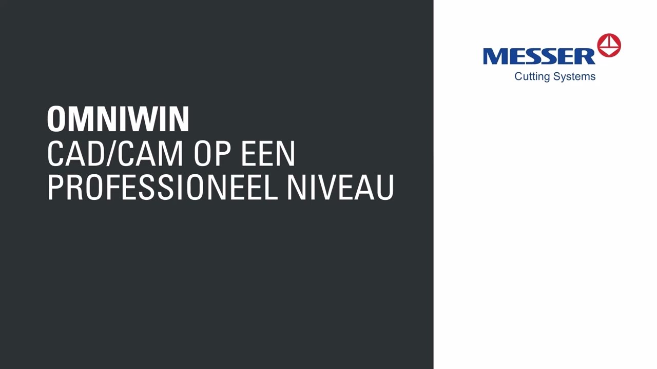 OmniWin - CAD/CAM op een professioneel niveau