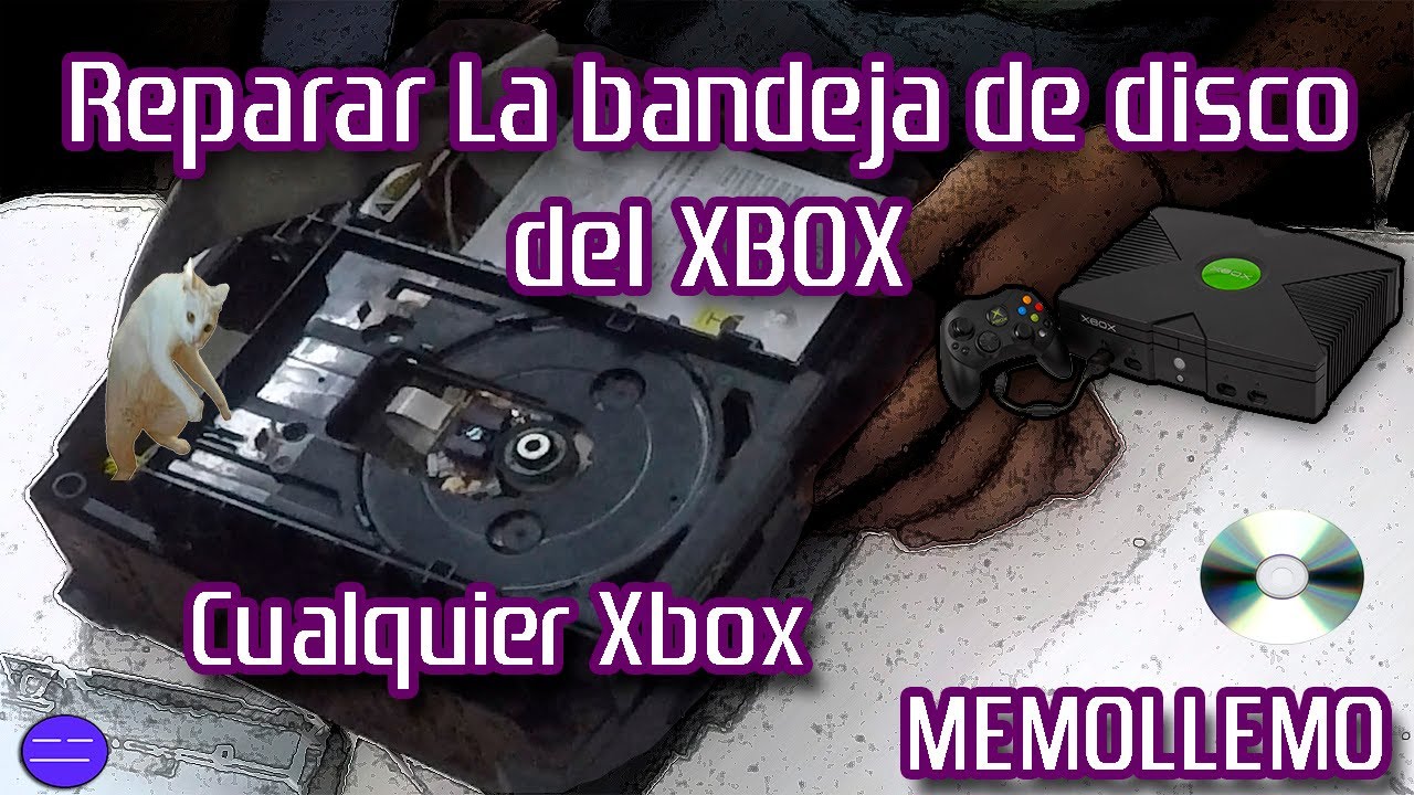 Reparar lector de Xbox | Bandeja de disco NO sale |