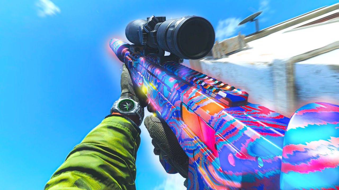 the NEW DLC SNIPER in Modern Warfare