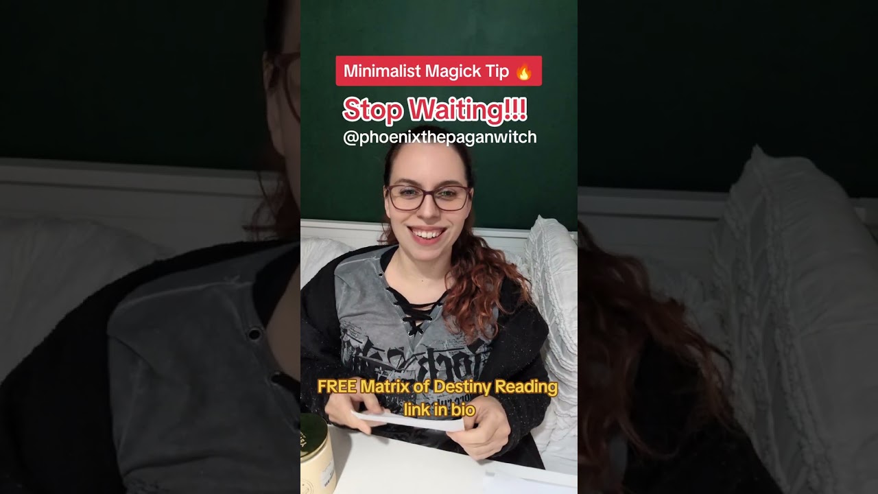 Minimalist Magick Spell- STOP WAITING!! 
