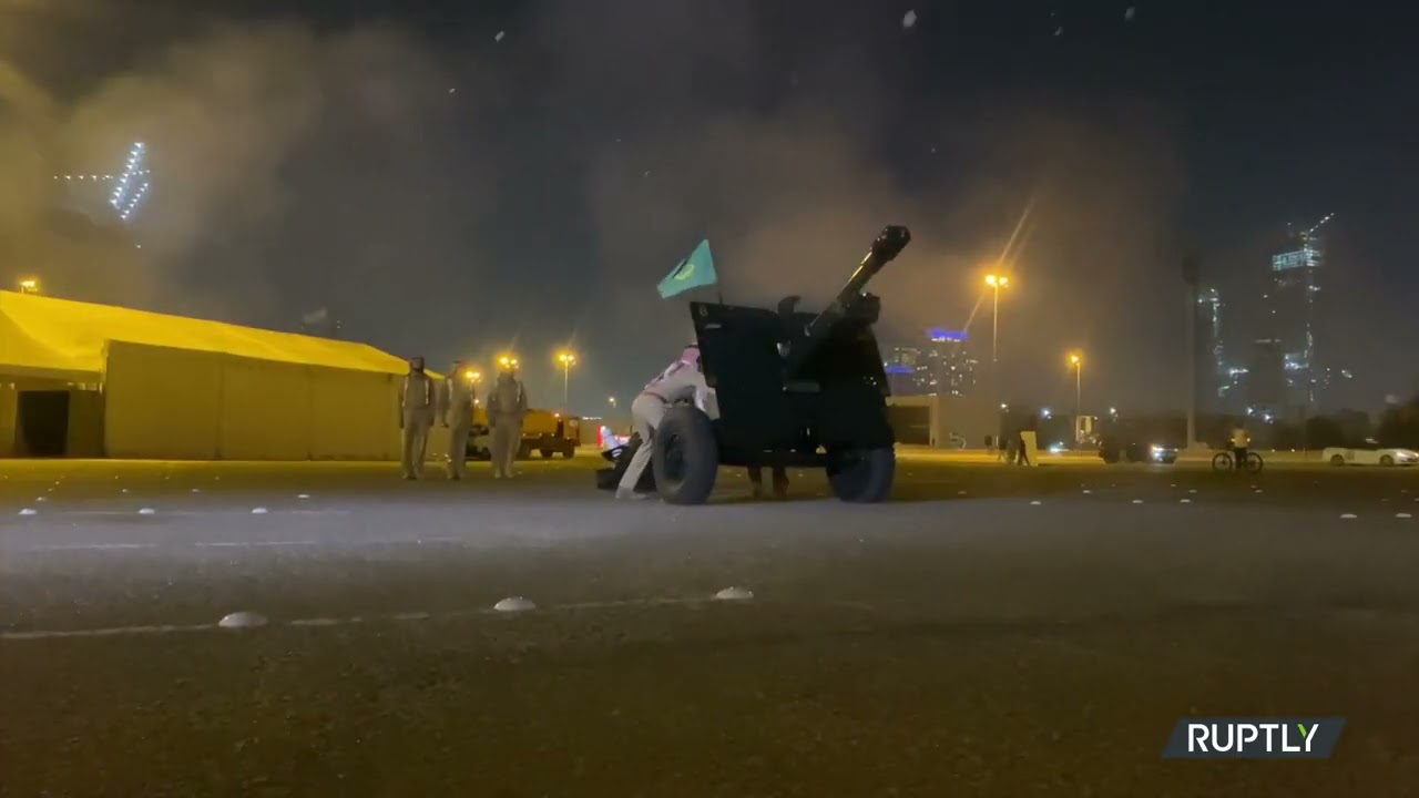الإمارات: إطلاق مدفع الشرطة إيذانا ببدء شهر رمضان في دبي