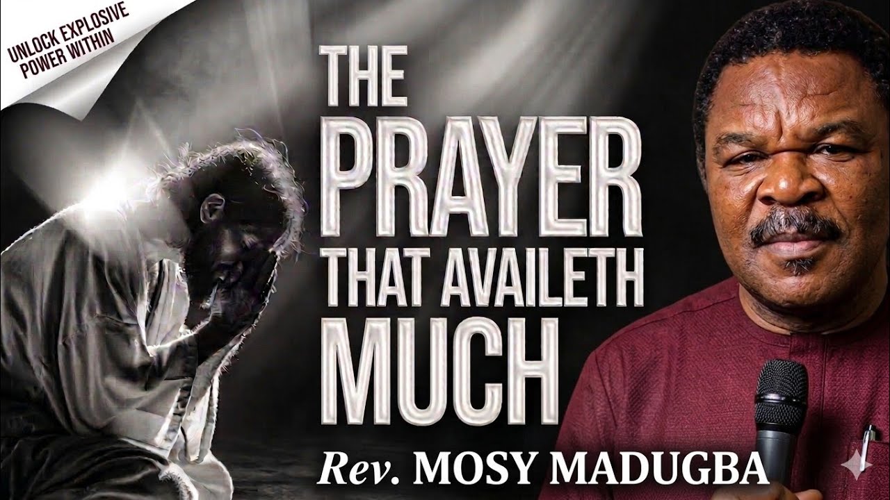 THE EFFECTUAL FERVENT PRAYER IS THE TRUE SECRET TO GREAT POWER - REV. PROF. MOSY MADUGBA 