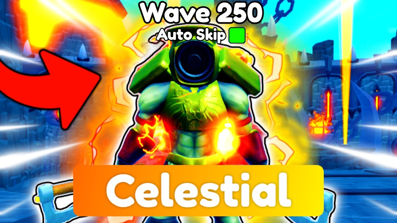 NEW CELESTIAL TITAN COLOSSEUS MAXIMUS IS THE BEST UNIT EVER! (Toilet Tower Defense)