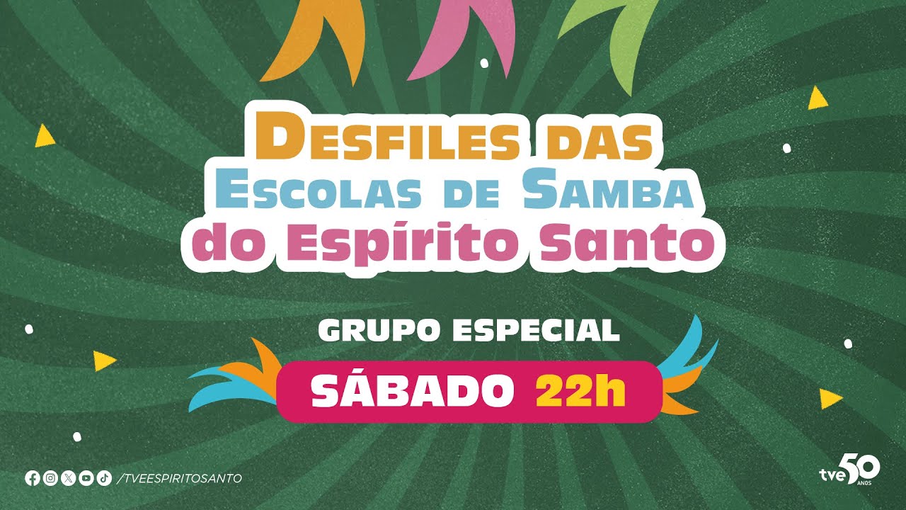 Desfile das Escolas de Samba do Espírito Santo | Sábado | 03/02/2024
