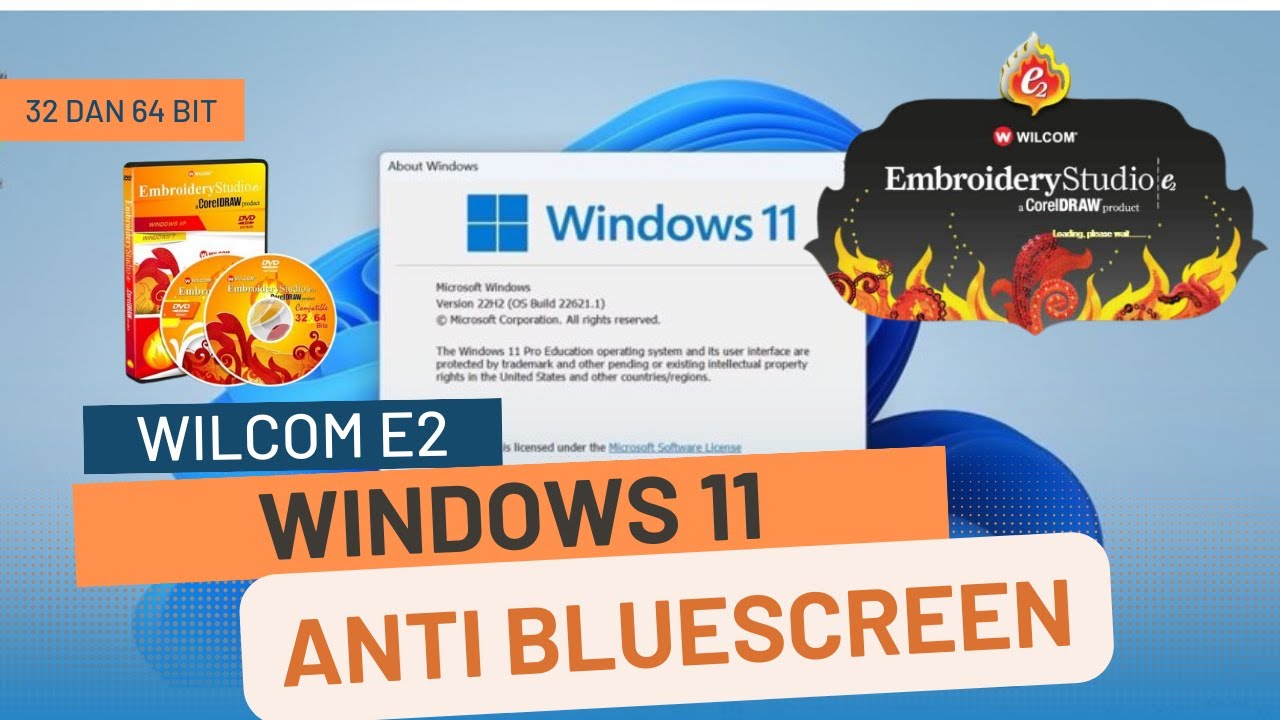 wilcom e2 windows 11 no Bluescreen