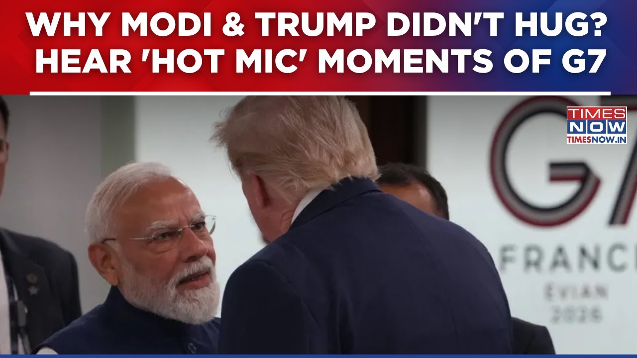 G7 Beyond Handshakes: Why Modi & Trump Didn't Hug? Hear 'Hot Mic' Moments Of Summit | Decoding Now