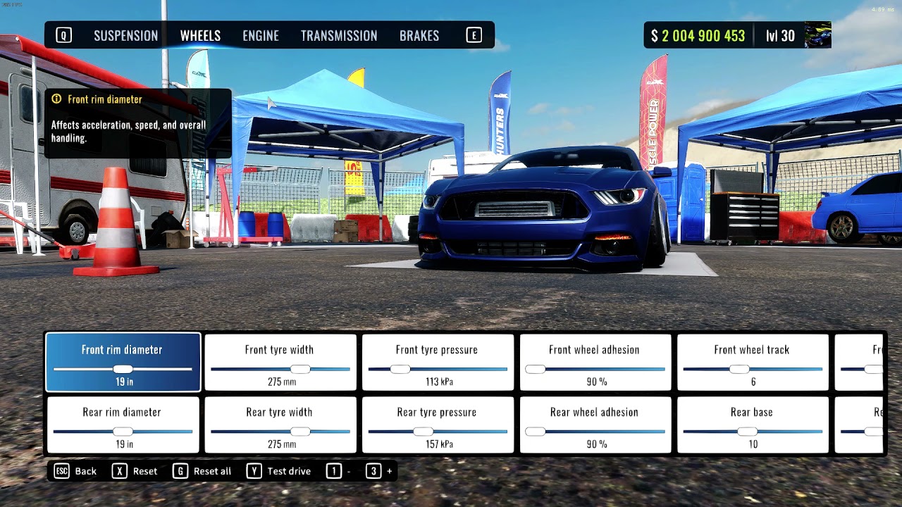 CarX Drift Racing Online Tune for Cobra GT530