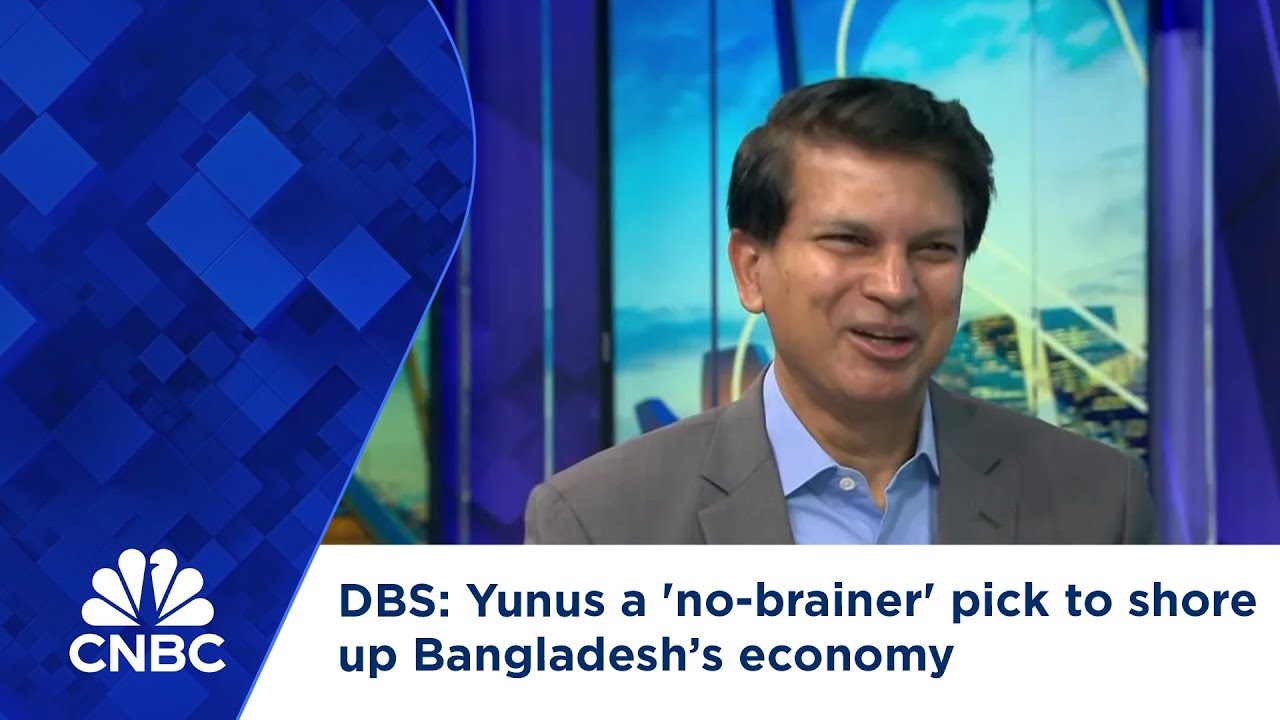 DBS: Yunus a 'no-brainer' pick to shore up Bangladesh&rsquo;s economy