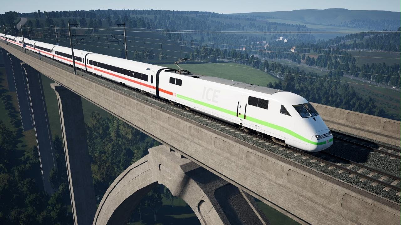 Train Sim World 5 DB BR 401 Siemens ICE 1 Schnellfahrstrecke Kassel W&uuml;rzburg PS5 Gameplay