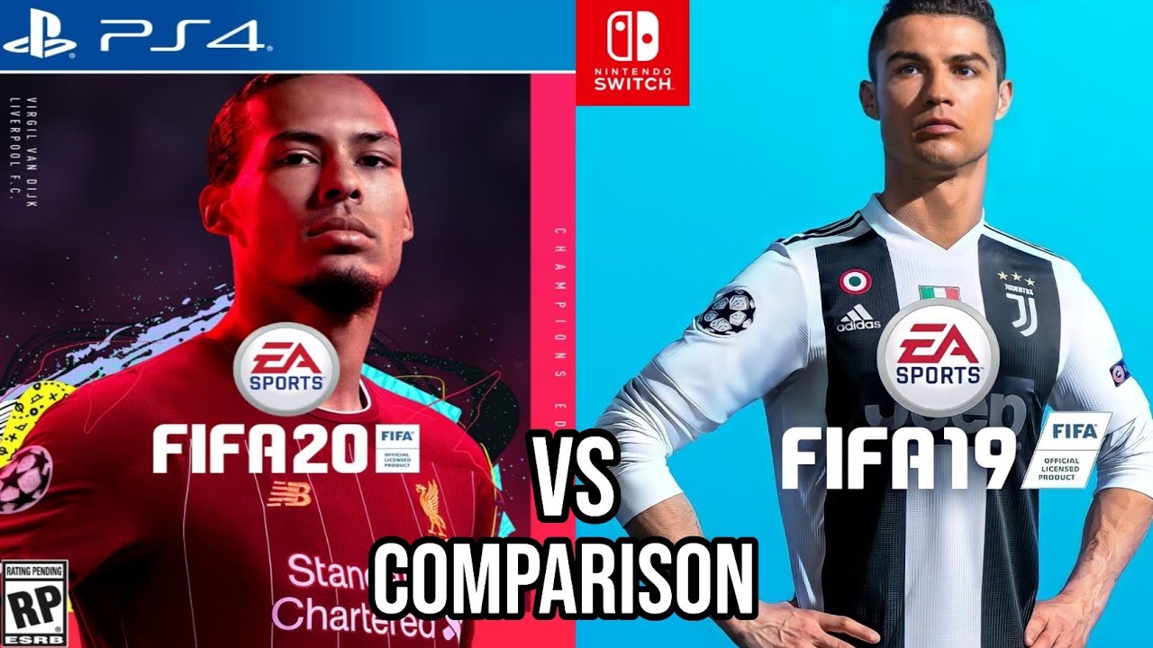 FIFA 20 PS4 Vs FIFA 19 Nintendo Switch