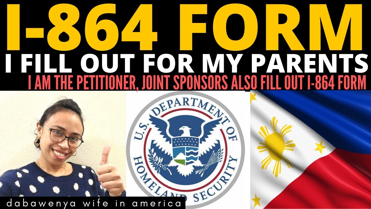 КАК ЗАПОЛНИТЬ ФОРМУ I-864 ДЛЯ МОИХ РОДИТЕЛЕЙ