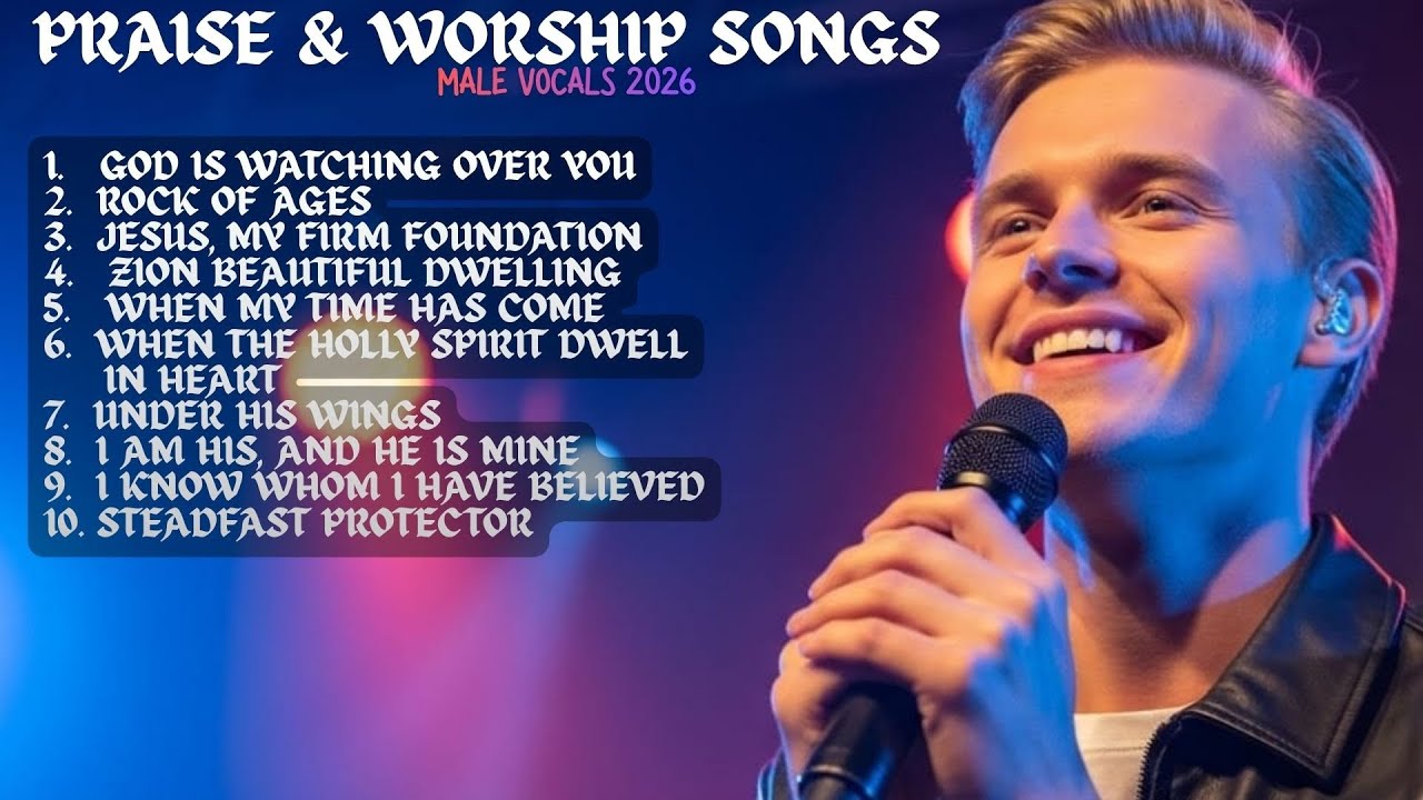 God Is Watching Over You | Powerful Praise & Worship Song 2026 (Male Vocals)