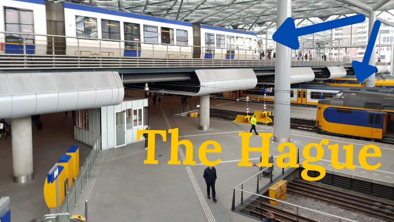 The Triple Layer Railway Station of The Hague! 🇳🇱