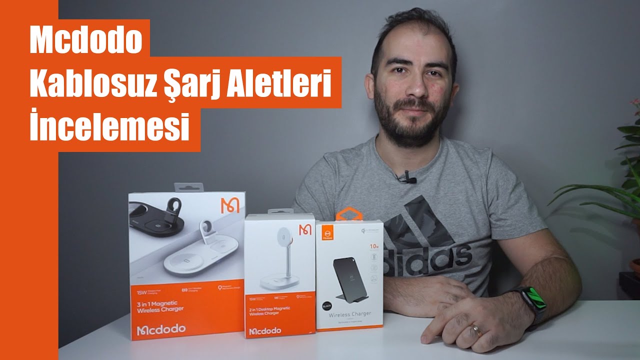 Mcdodo'nun Kablosuz Şarj Aletlerini İnceliyoruz (MagSafe de var!)