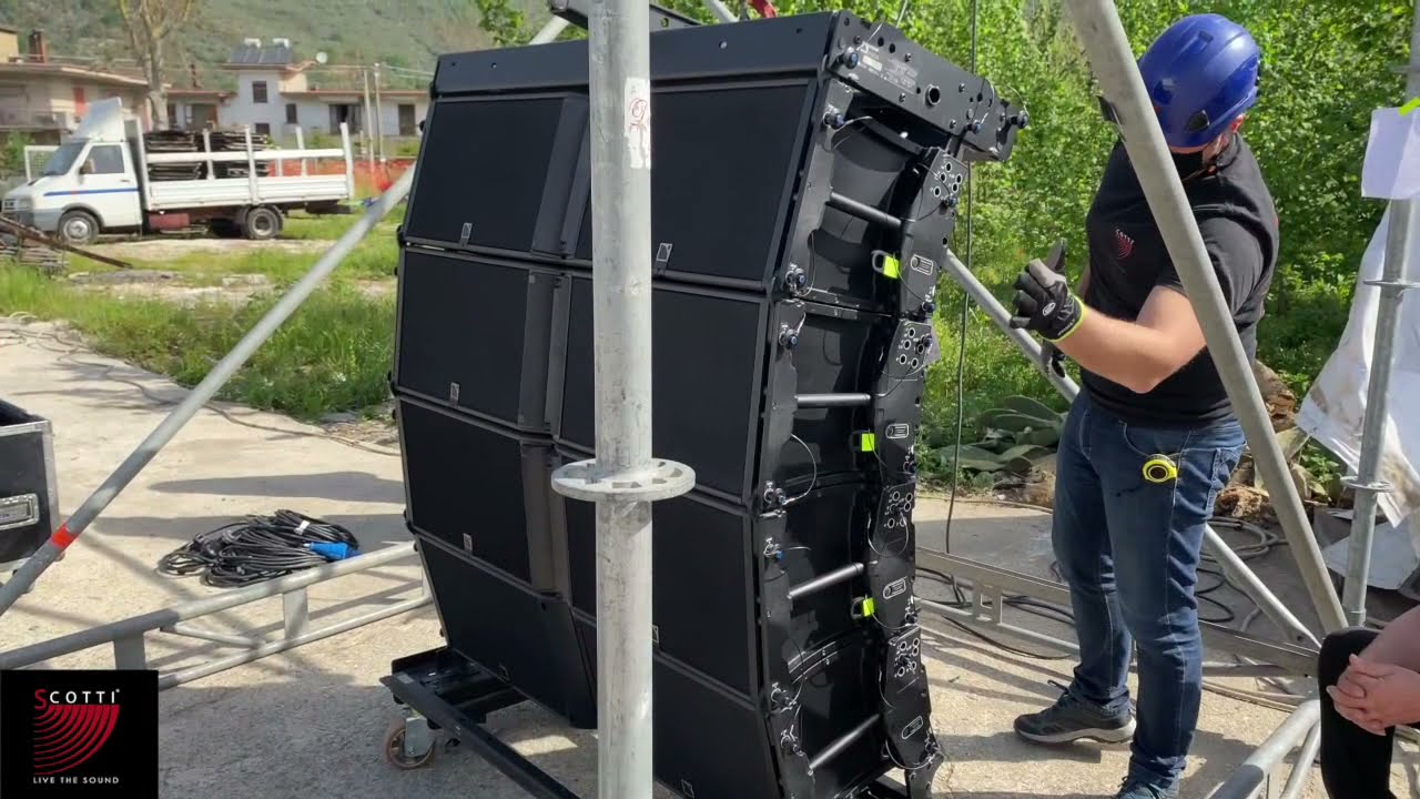 L-ACOUSTICS K2 RIGGING AND SOUNDCHECK