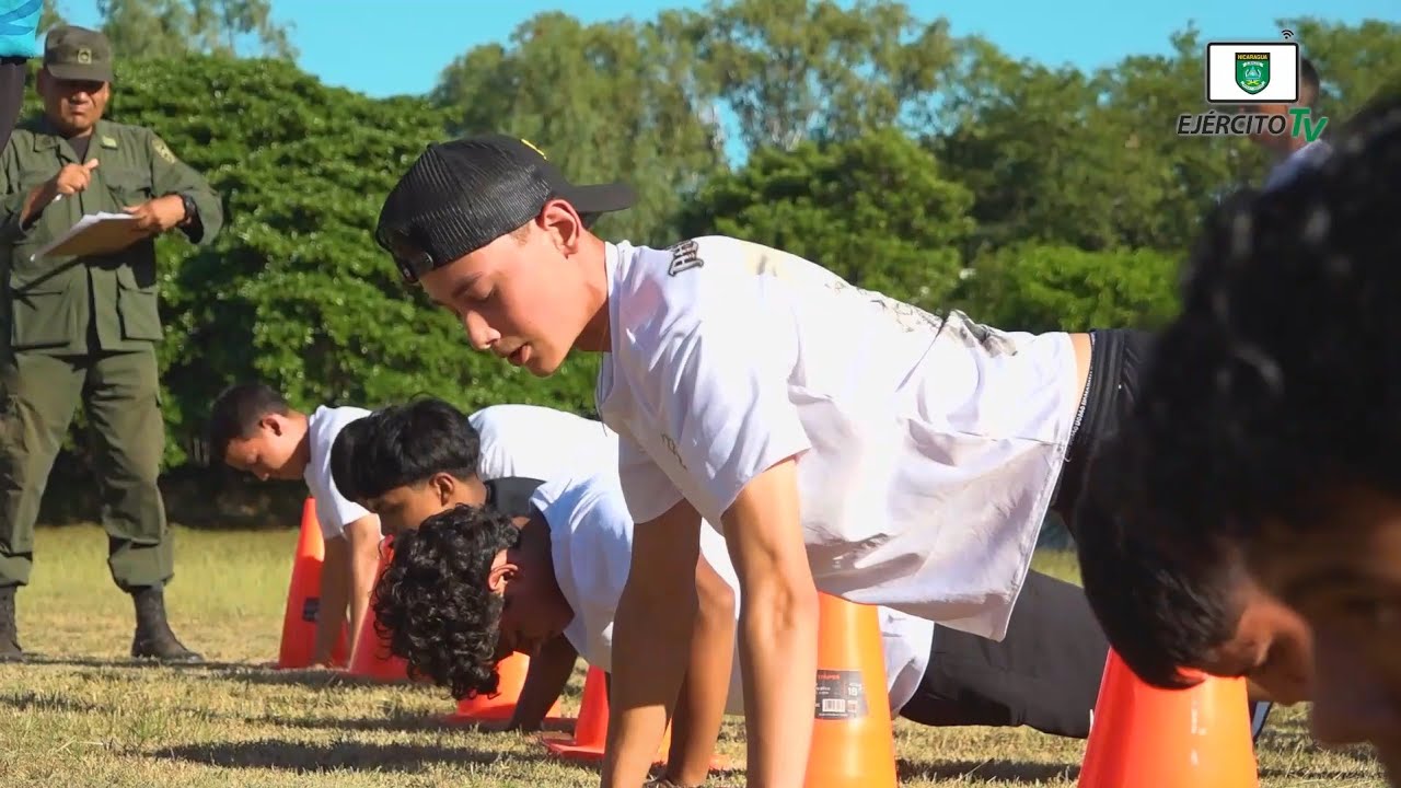 Jóvenes nicaragüenses respondieron a la convocatoria del XXXIV Curso Regular de Cadetes