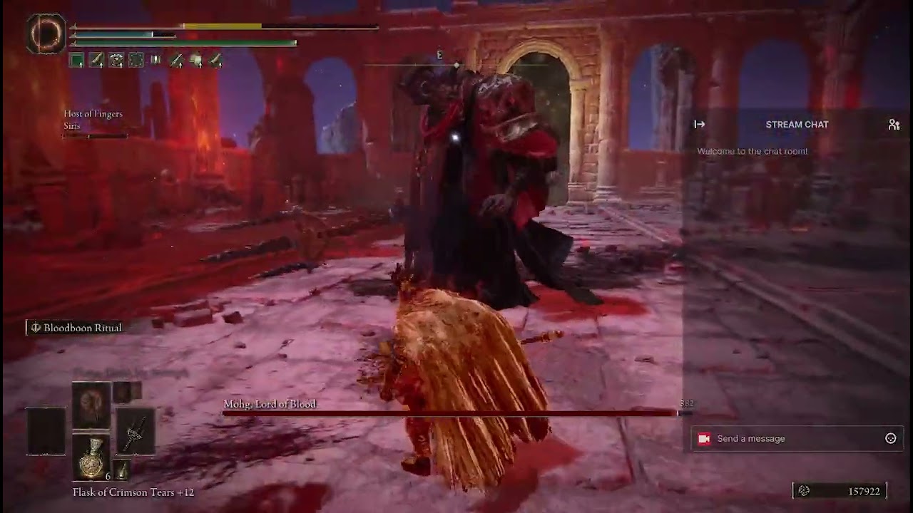 Elden Ring: Harry Du Bois kills a redhead and then fights Mohg