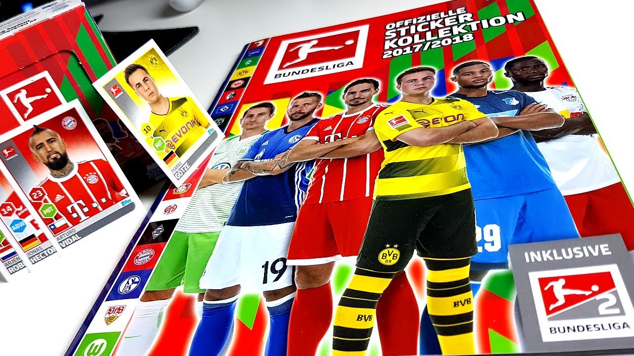 BUNDESLIGA STICKER MAPPENUPDATE 17/18 😱🔥