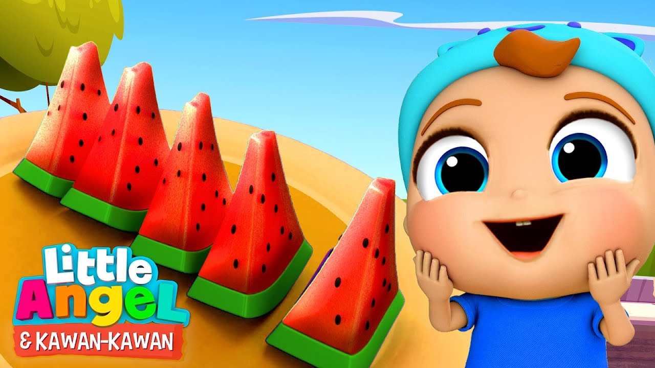 Ya Ya Lagu Sayur dan Buah | Kartun Anak | Little Angel dan Kawan Kawan