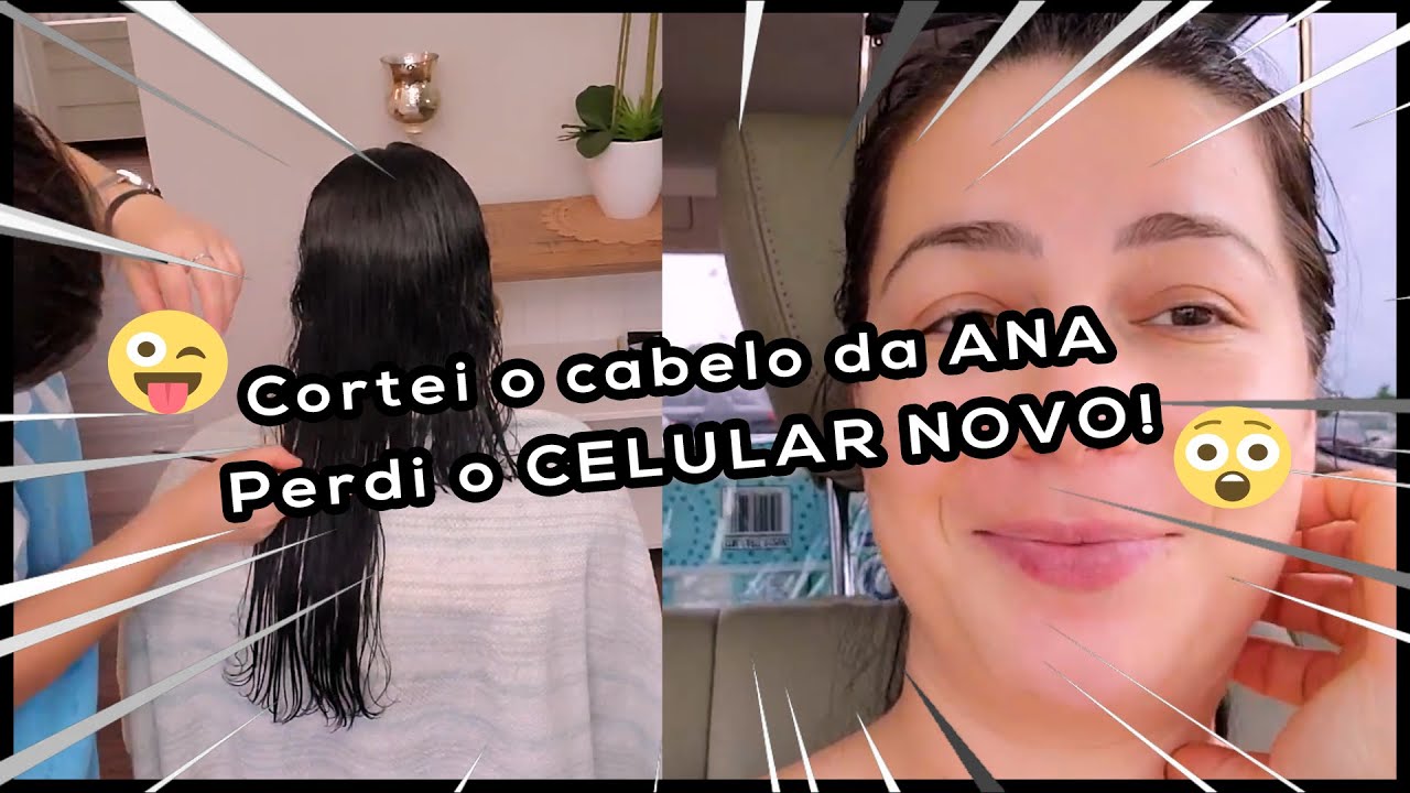 VLOG FIZ UM ALMOÇO GOSTOSO 😋 E CORTEI O CABELO DA ANNA 🤦‍♀️💁‍♀️