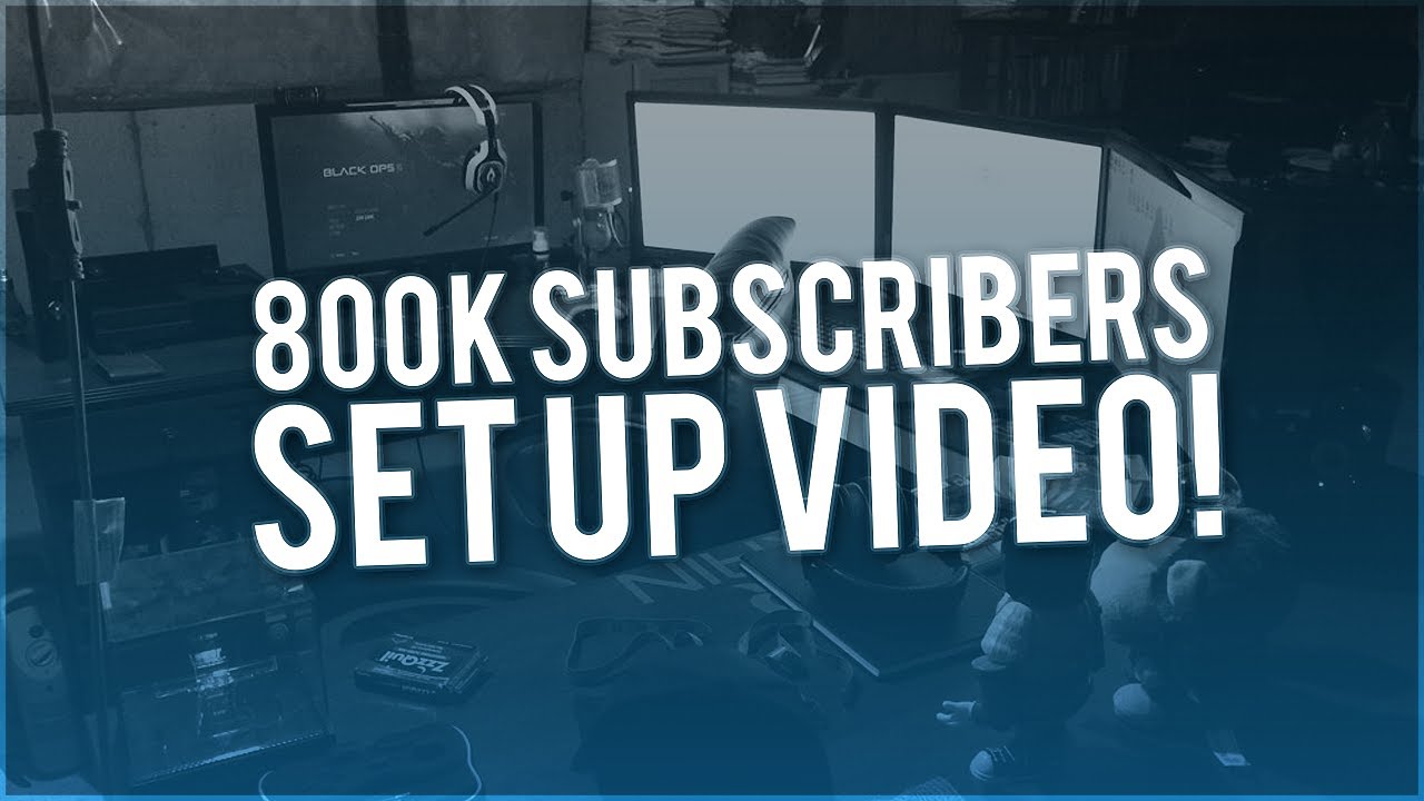 FaZe Rain Ultimate Gaming Setup! 800K Special!