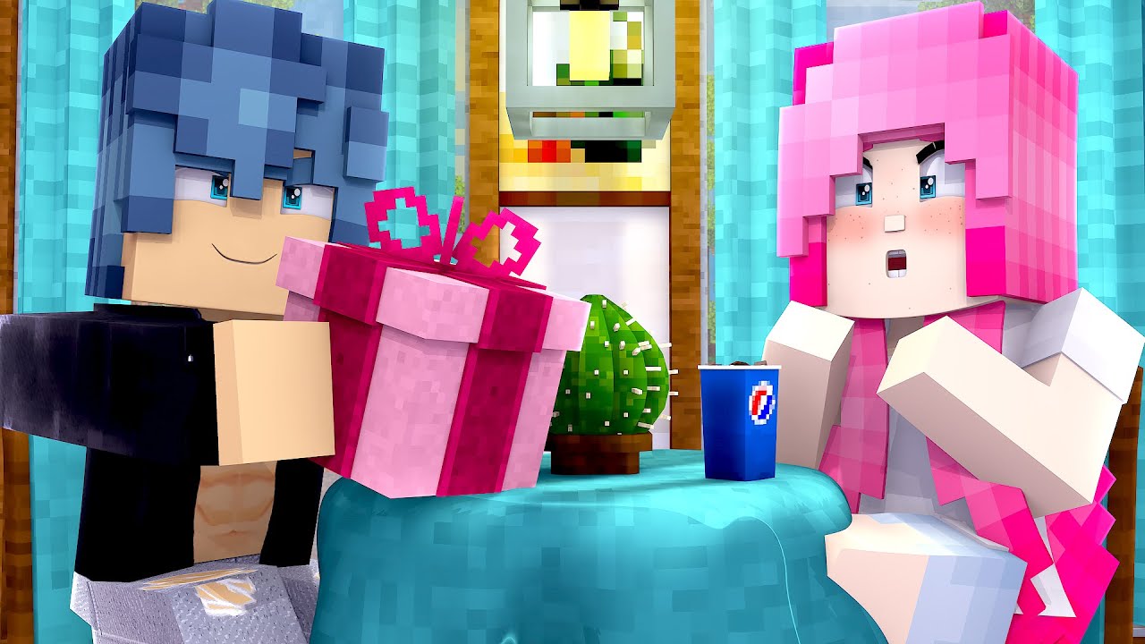 "A GIFT ?!" | Minecraft Roomies- Minecraft Roleplay