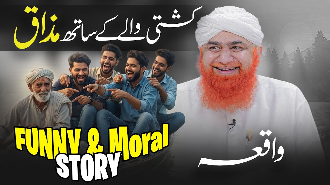 Zindagi Zaya Kardi | Maulana Imran Attari | Nojawanon Ka Kashti Wale Ke Sath Mazaq | Funny Story