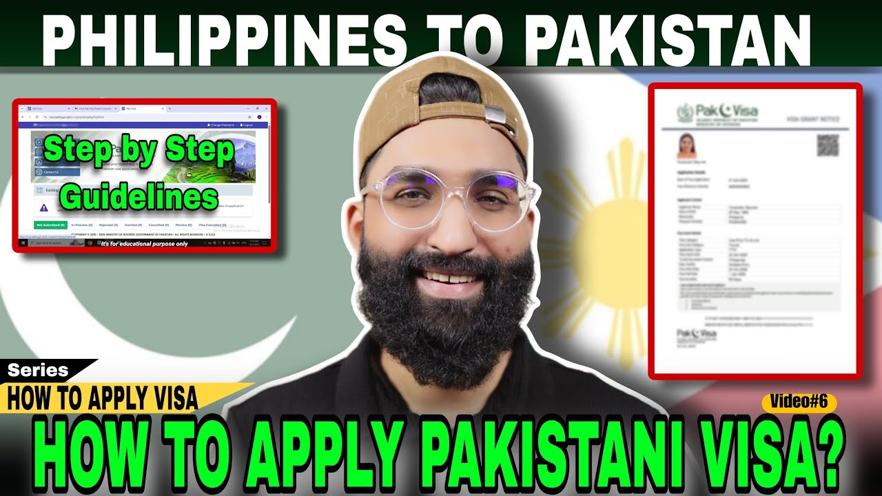 How to Apply for a Pakistani Visa Online from the Philippines | Step by Step Guide 2026