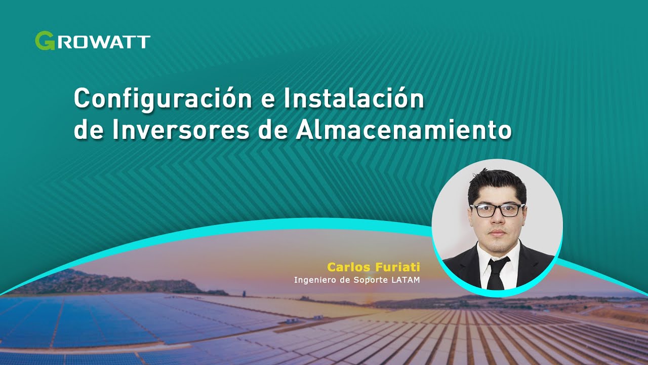 Configuración e Instalación de Inversores de Almacenamiento