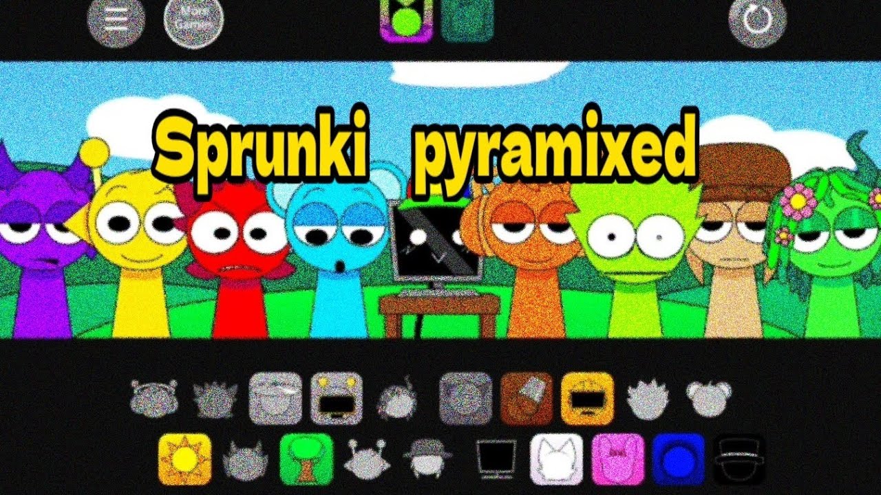 sprunki pyramixd mix！(ピラミックス)