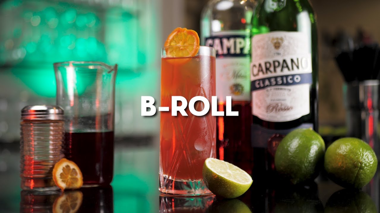 CINEMATIC COCKTAIL B-ROLL - Lumix GH5