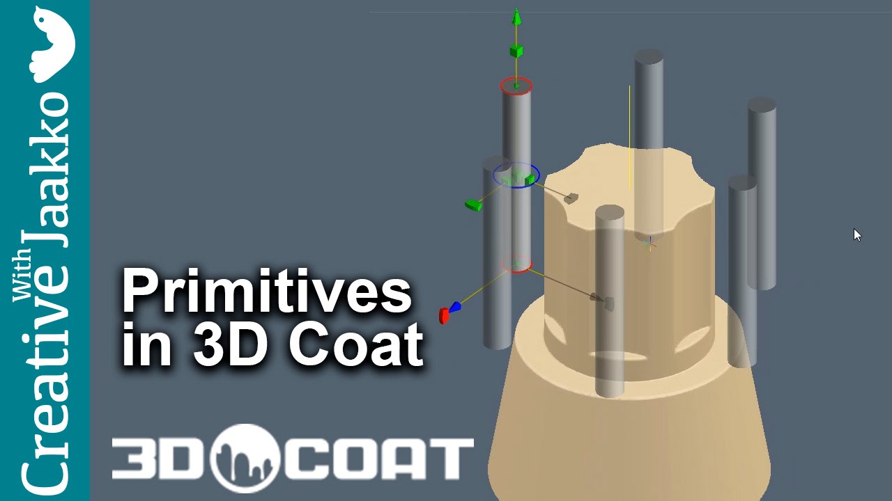 Primitives in 3D coat