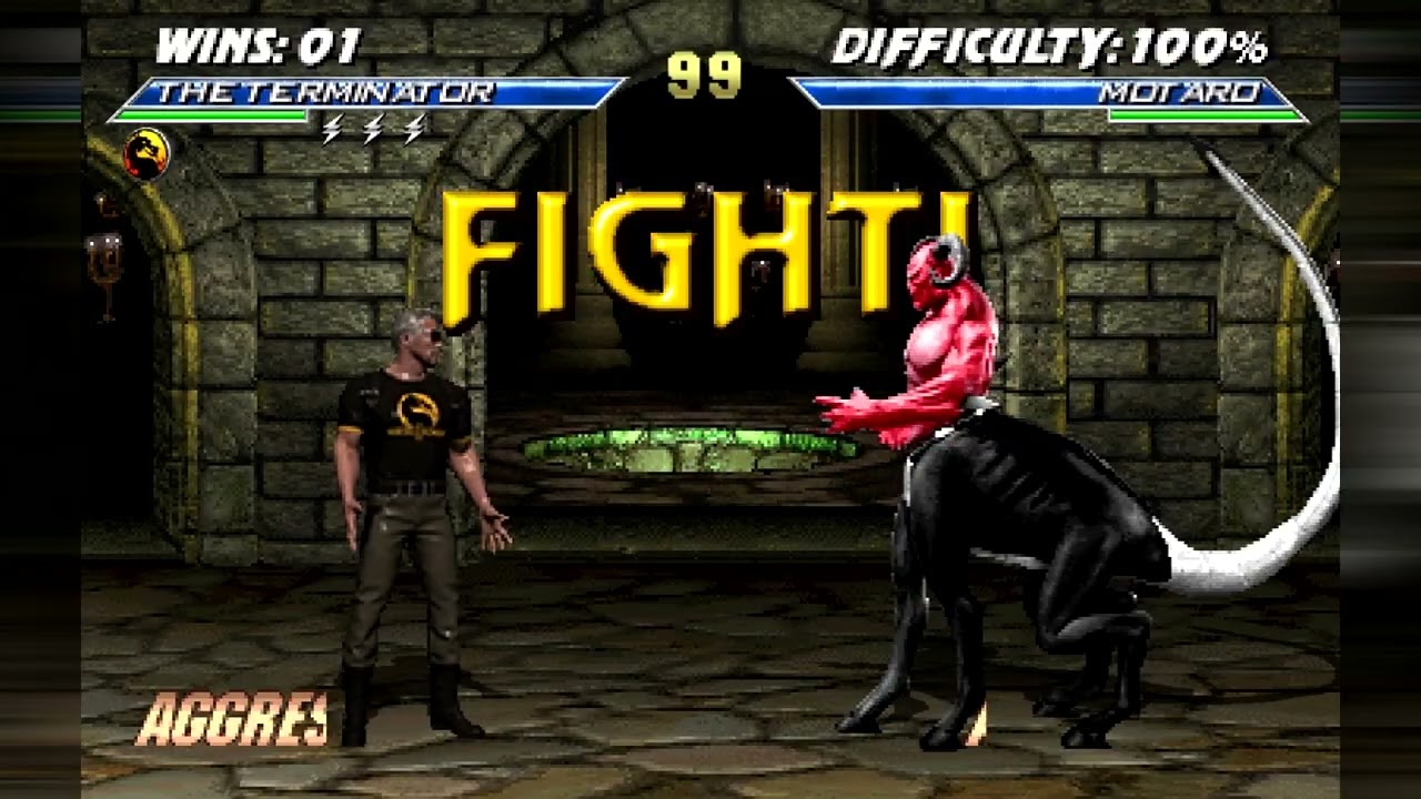 Mortal Kombat Chaotic 2: New Era - The Terminator (T-800) playthrough