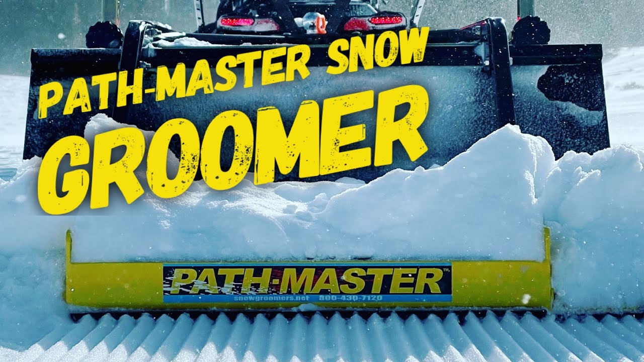 Path Master Snow Groomer  (Without Weight)