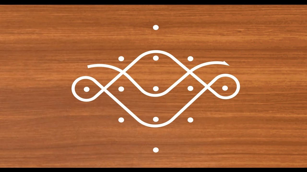 Small dots rangoli designs | 5 to 1 dots rangoli | beautiful rangoli 