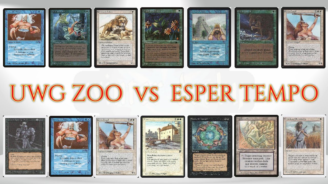 OLD SCHOOL MTG CHANNEL - WINTER DERBY - UWG ZOO vs ESPER TEMPO