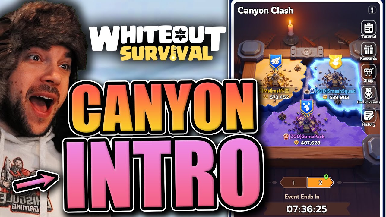 Intro to Canyon Clash [full gameplay, with a crucial mistake to avoid] Whiteout Survival