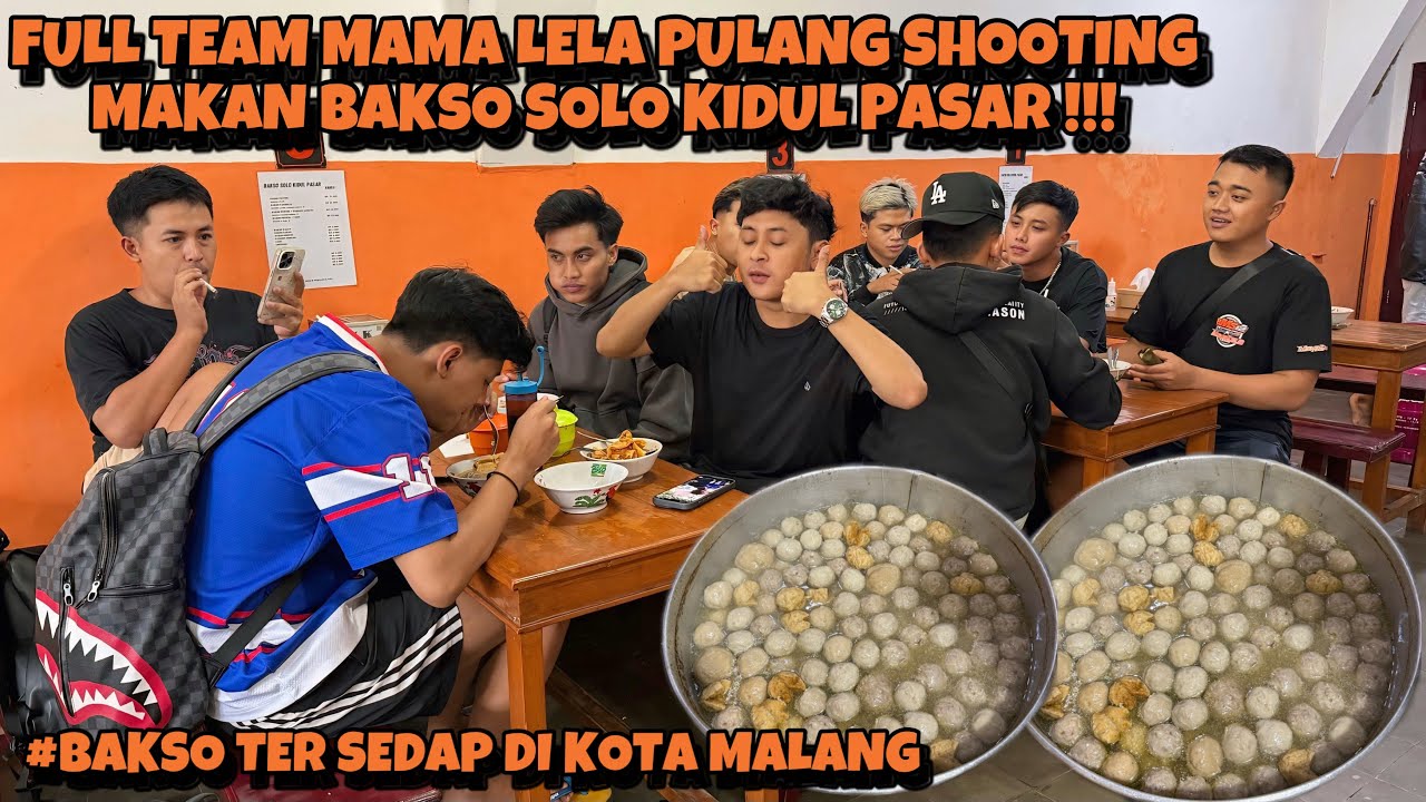 PULANG SHOOTING MAKAN BARENG-BARENG