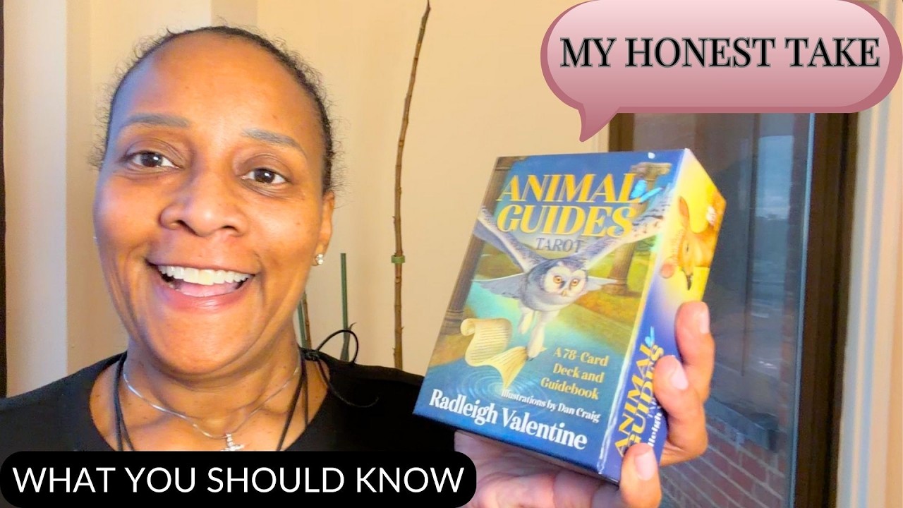 Обзор колоды Таро «Животные-проводники» | Колода Таро из 78 карт и руководство
