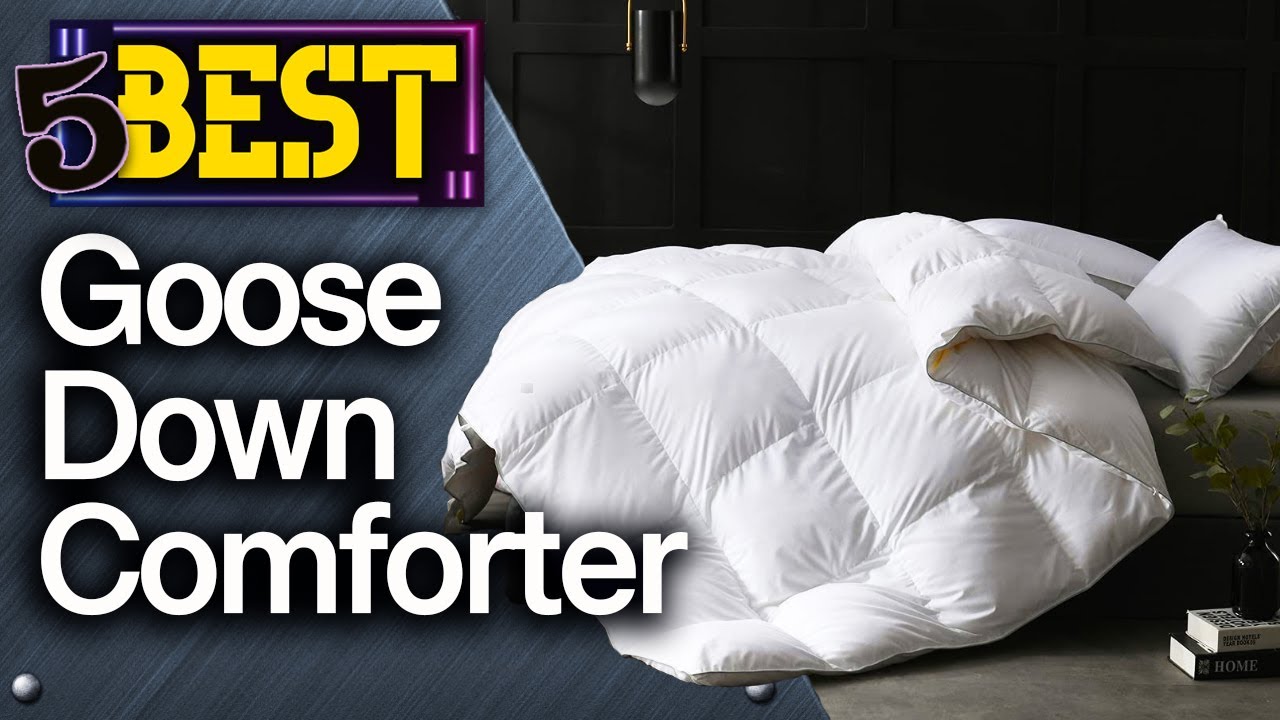 ✅ TOP 5 Best Goose Down Comforters  [ Buyer's Guide ]