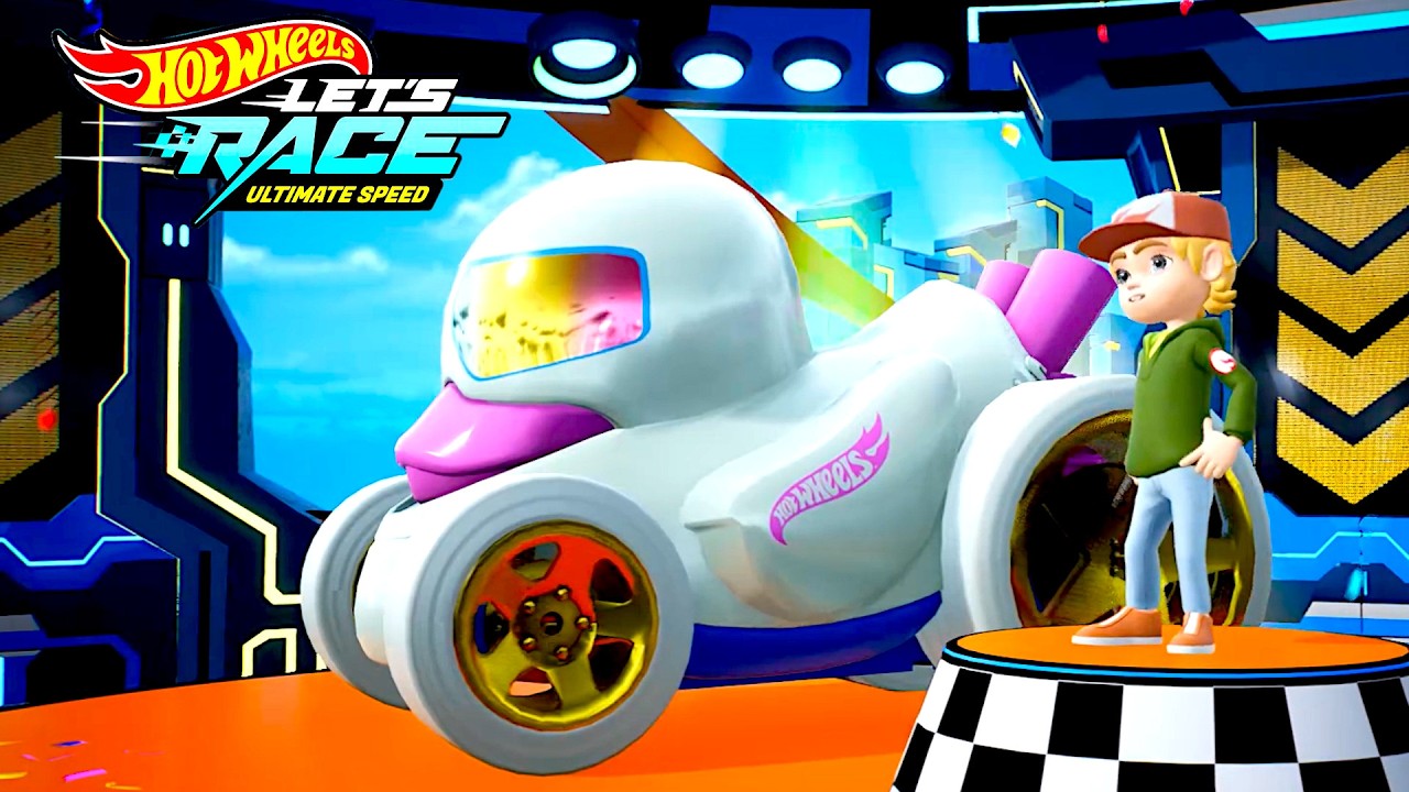 Hot Wheels Let´s Race Ultimate Speed – Mac racing with Duck N Roll winner of Ultimate Garage